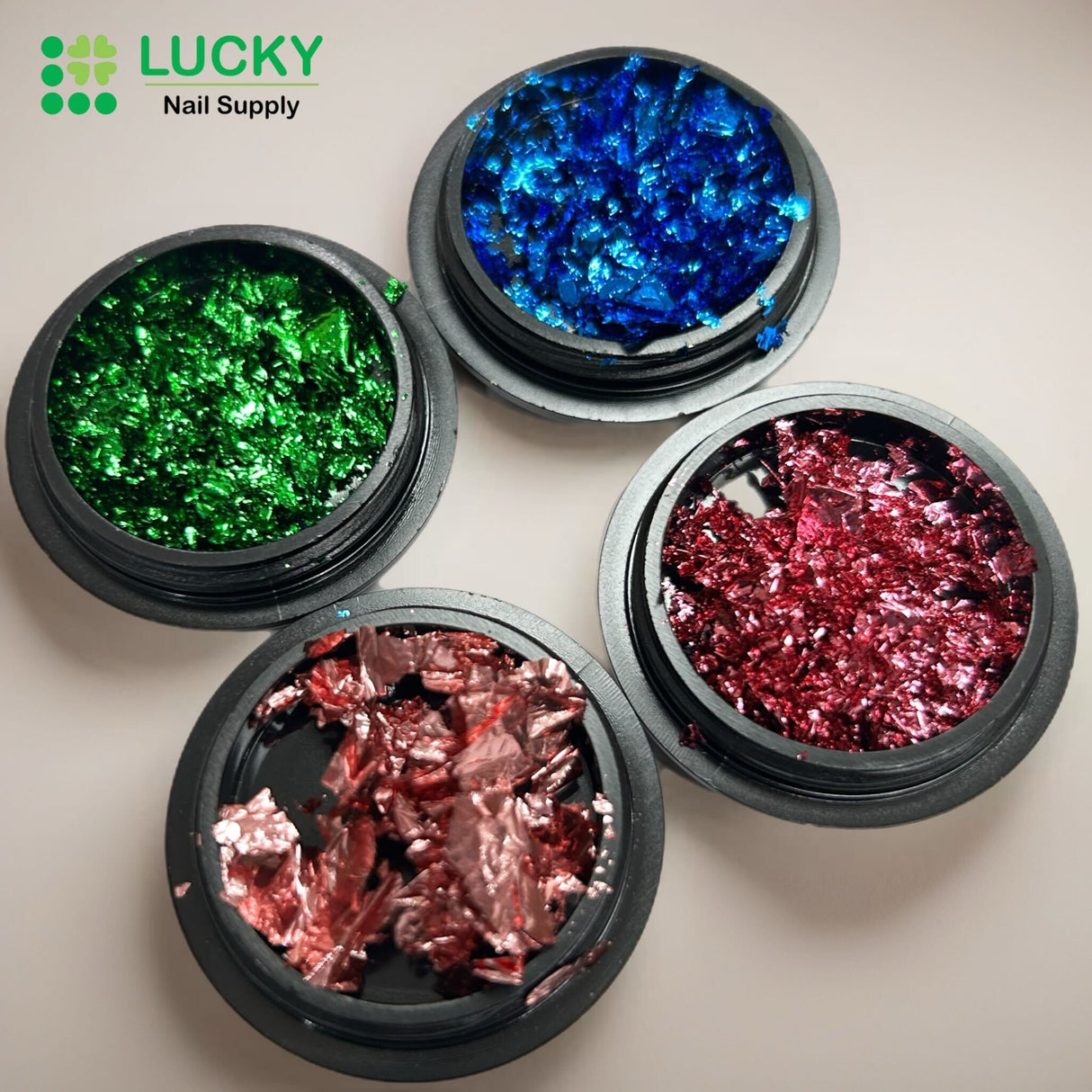 CHROME FLAKE | FOIL FLAKE - PACK OF 4