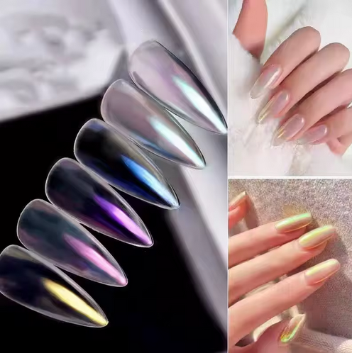 CHROME NAIL | MERMAID AURORA - PACK OF 6