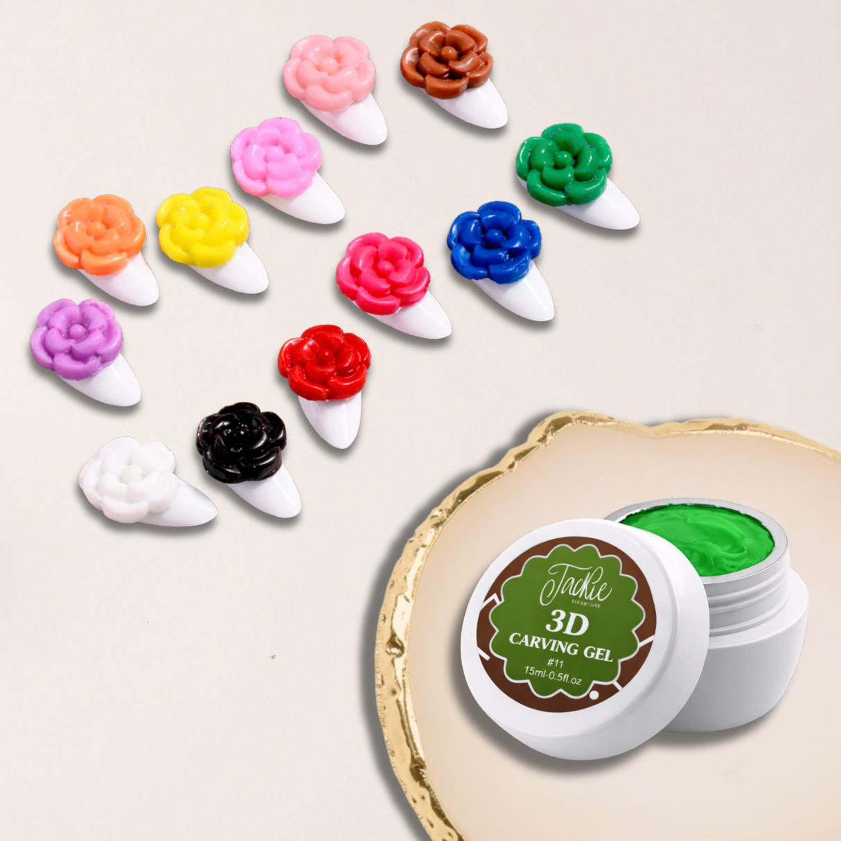 JACKIE SIGNATURE | 3D CARVING GEL 15ML