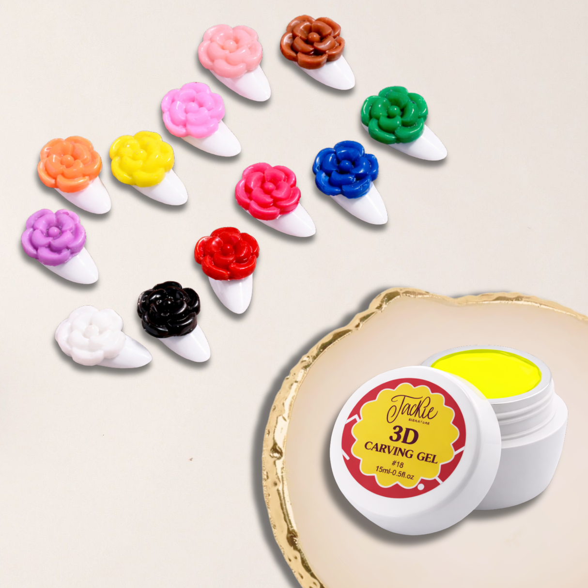 JACKIE SIGNATURE | 3D CARVING GEL 15ML