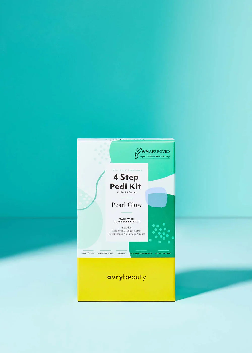 AVRY 4 STEP PEDI KIT - PEARL GLOW