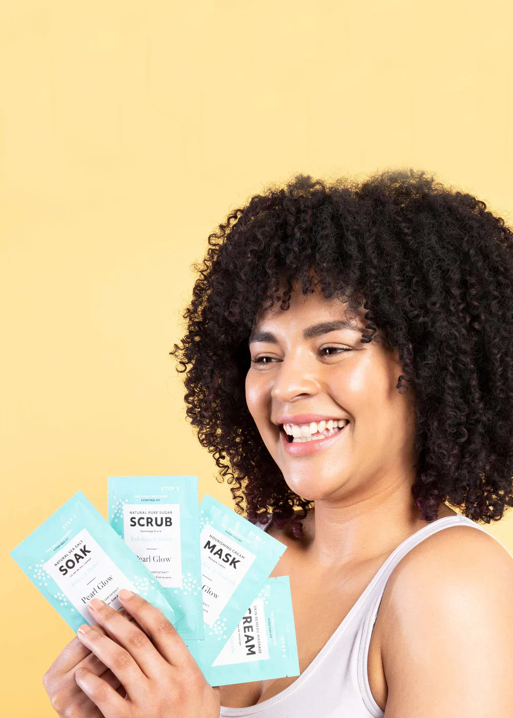 AVRY 4 STEP PEDI KIT - PEARL GLOW