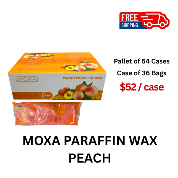 PARAFFIN PEACH – PALLET OF 54 CASES, 36 PACKS/CASE