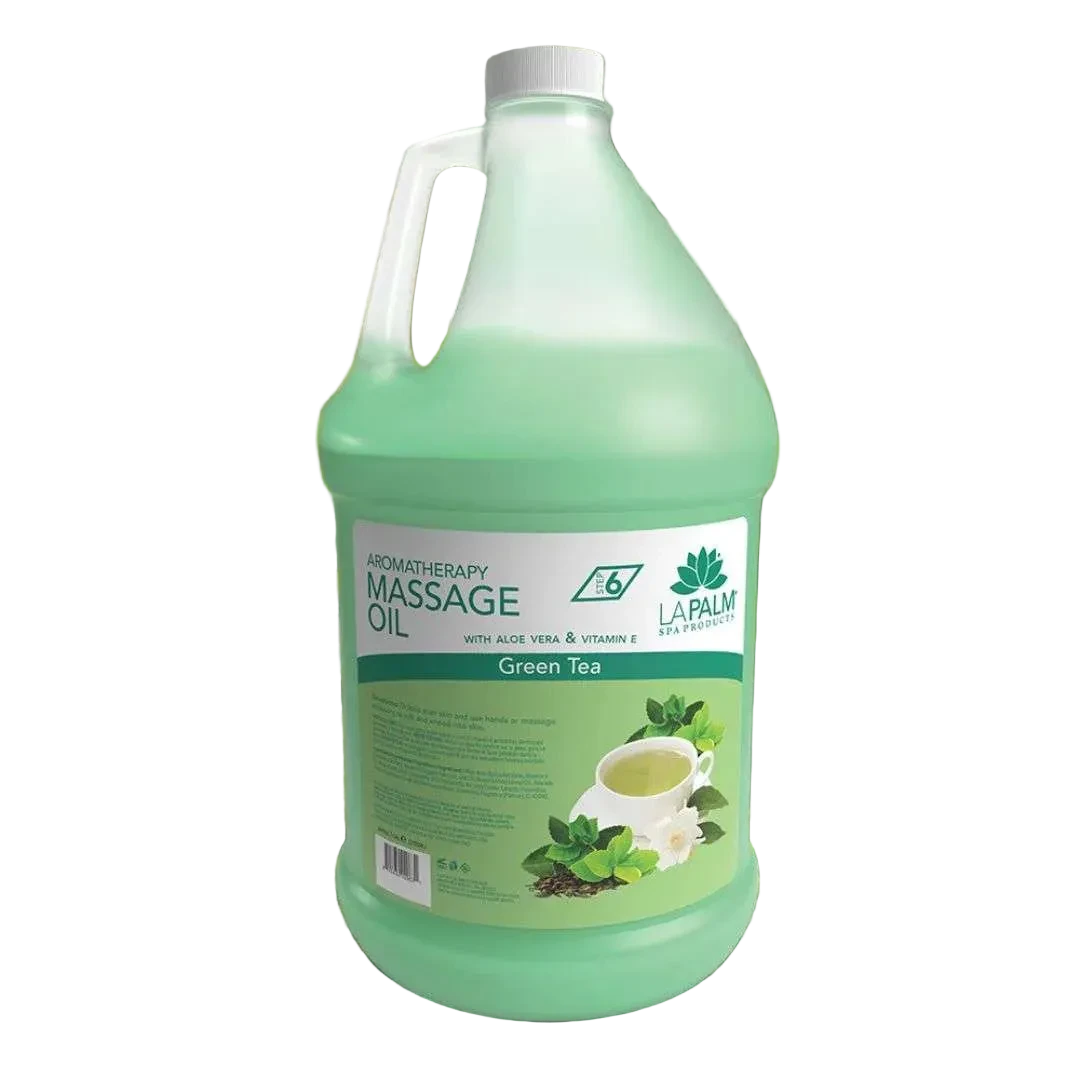 LAPALM | MASSAGE OIL | GREEN TEA (1GAL)