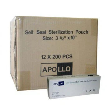 STERILIZATION POUCH (12 BOXES/CASE) - LARGE