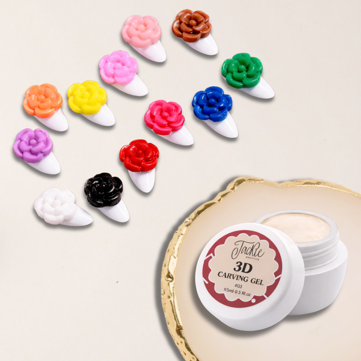 JACKIE SIGNATURE | 3D CARVING GEL 15ML