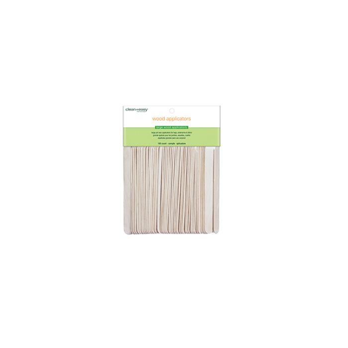 LARGE (BODY) WOOD APPLICATOR SPATULAS (100 COUNT)
