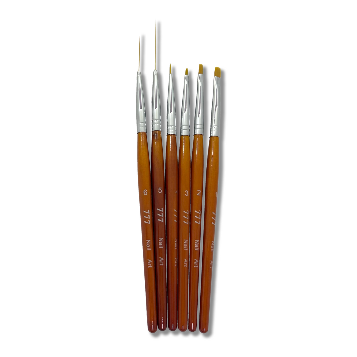 777 | NAIL ART BRUSH SET - 6 PCS