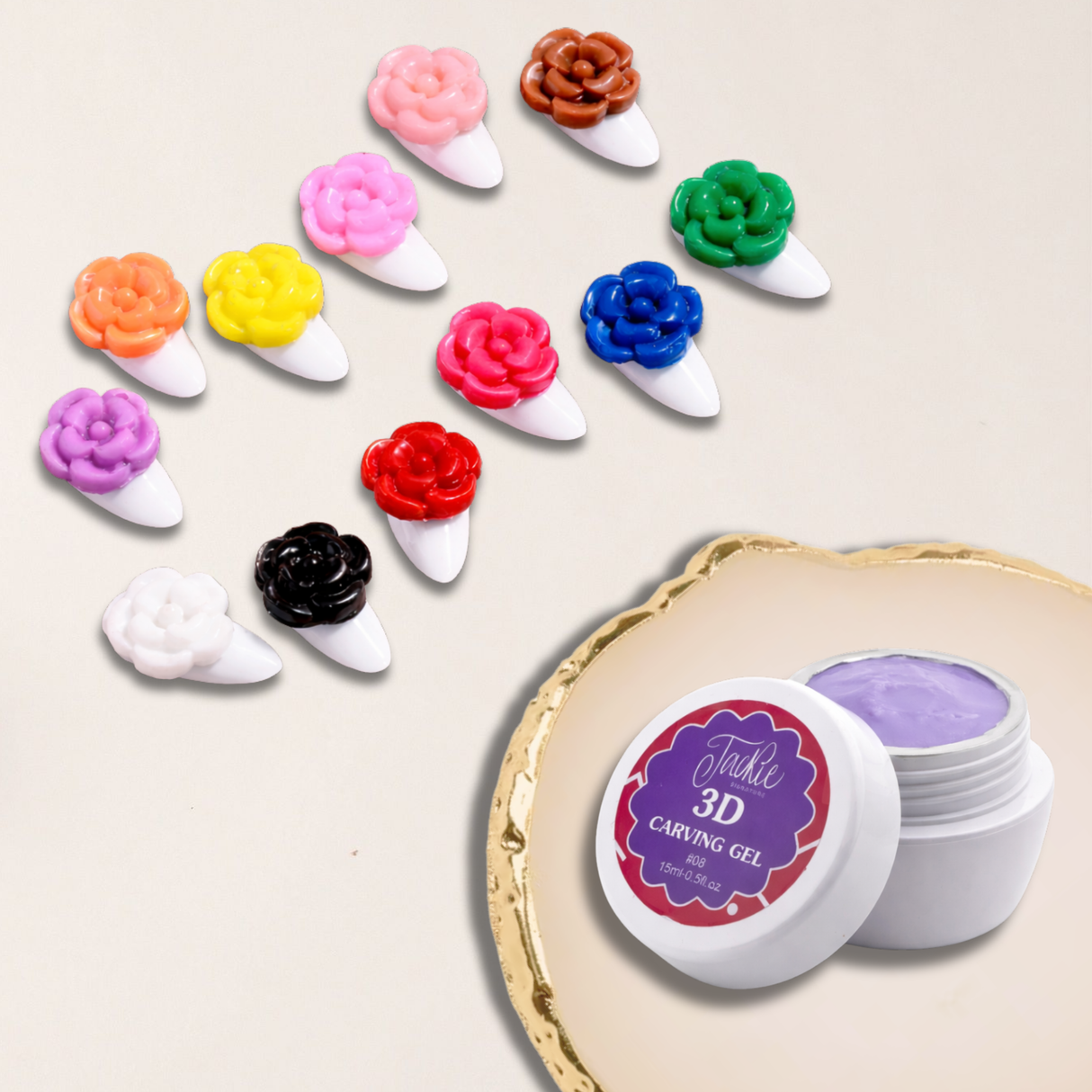 JACKIE SIGNATURE | 3D CARVING GEL 15ML