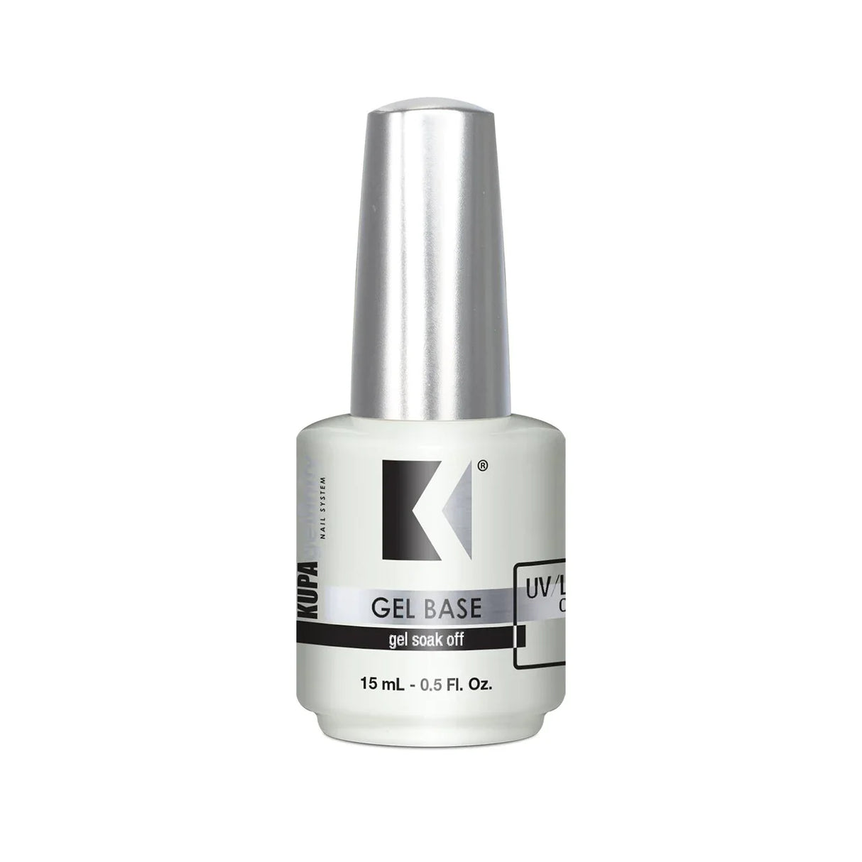 KUPA SOAK OFF GEL BASE COAT (0.5oz) - Single