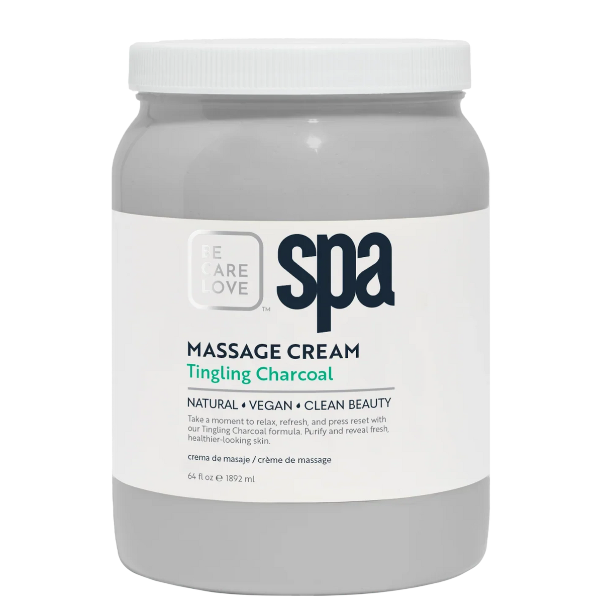 BCL SPA | MASSAGE CREAM | TINGLING CHARCOAL