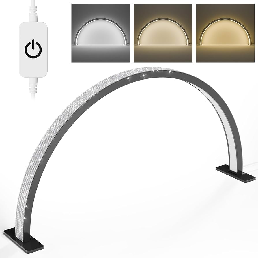 TABLE LAMP | HALF MOON LED NAIL LAMP