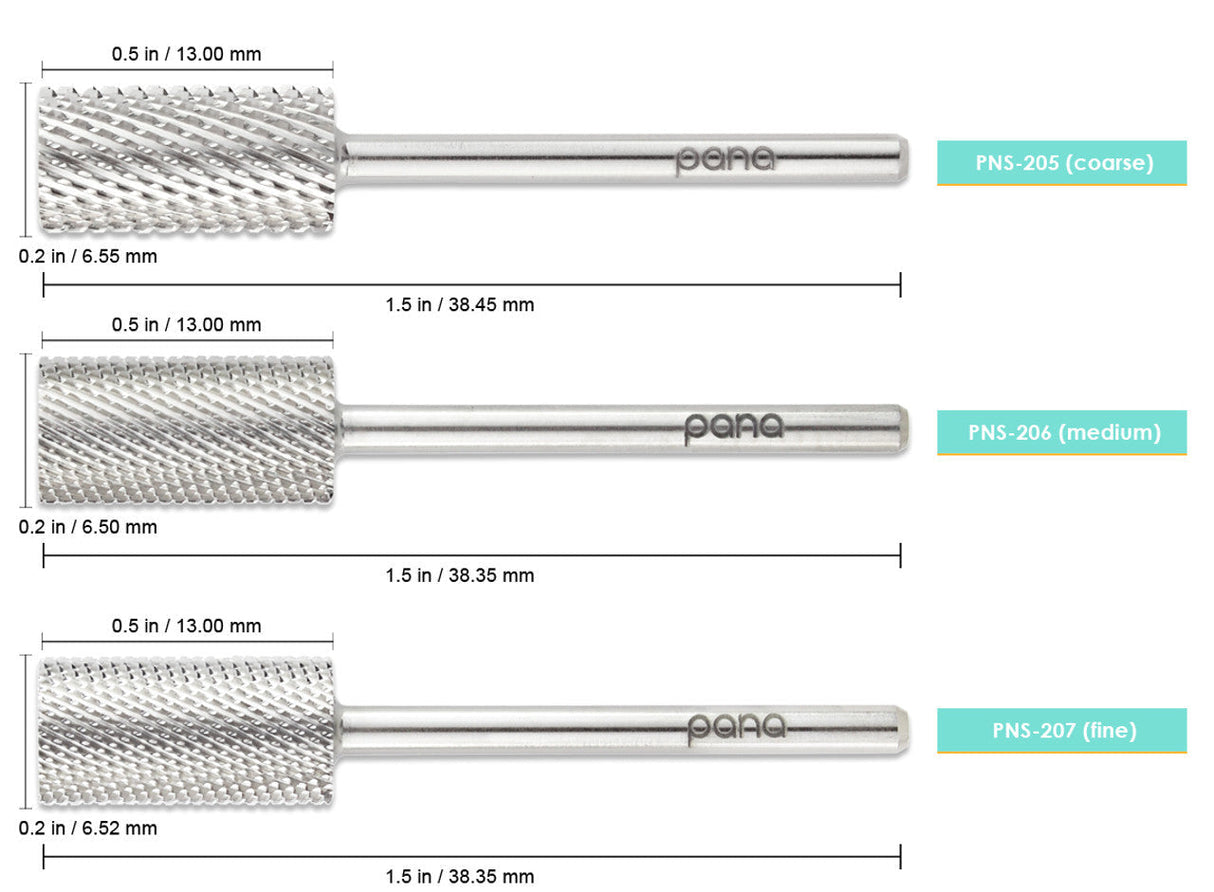 PANA | BARREL NAIL BIT | LARGE | SILVER