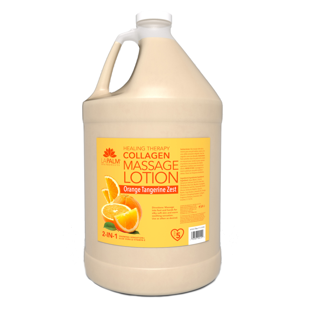LAPALM | MASSAGE LOTION | ORANGE (1GAL)