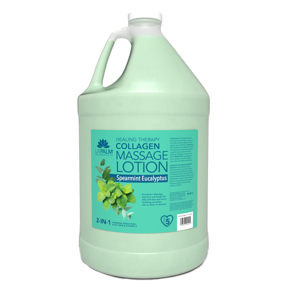 LAPALM | MASSAGE LOTION | SPEARMINT (1GAL)