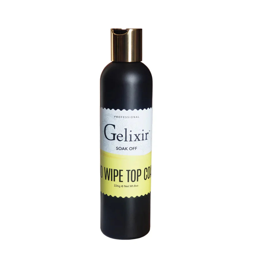 GELIXIR | NO WIPE TOP COAT | REFILL 8oz