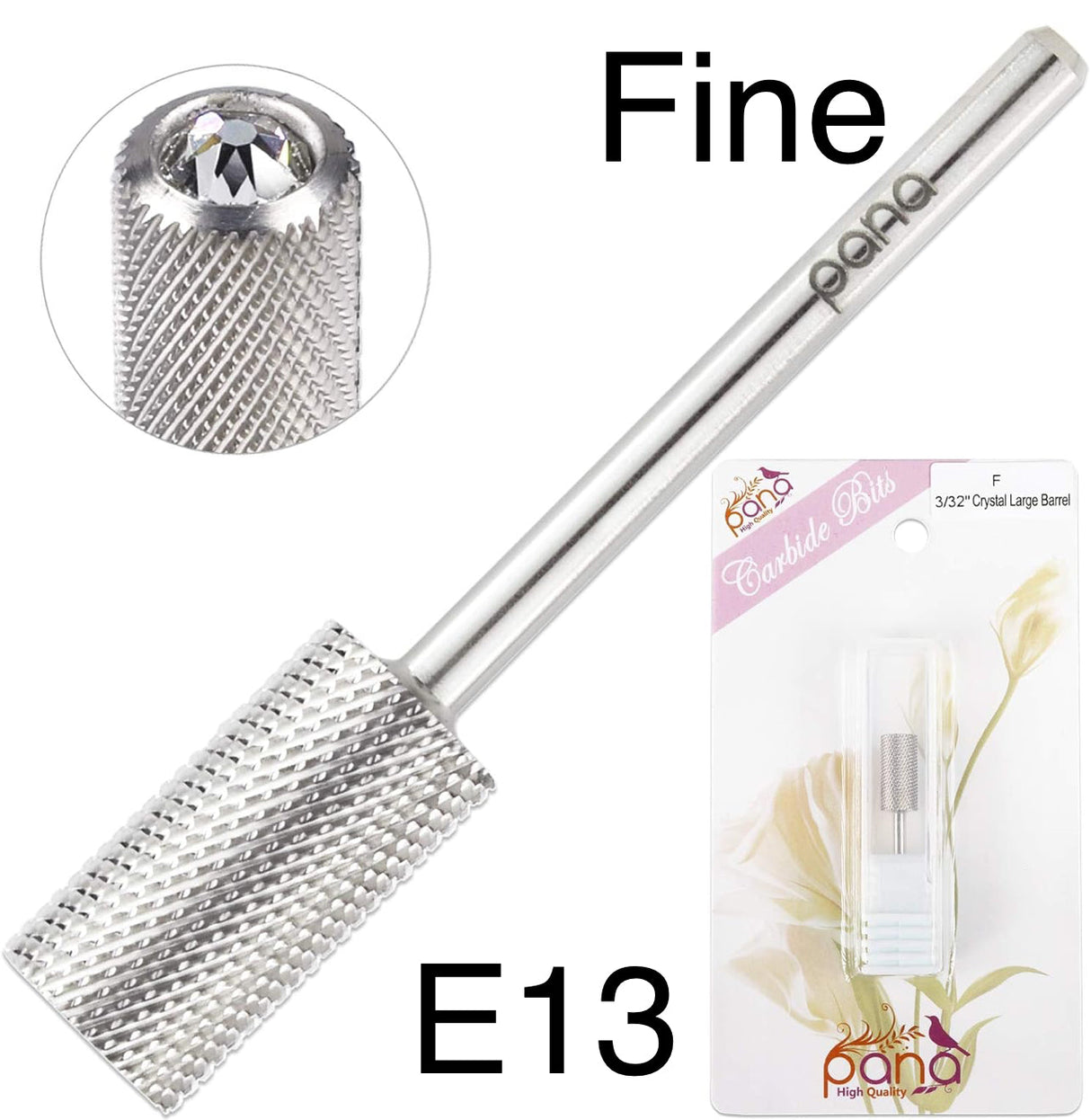 PANA | CRYSTAL TOP NAIL BIT | LARGE