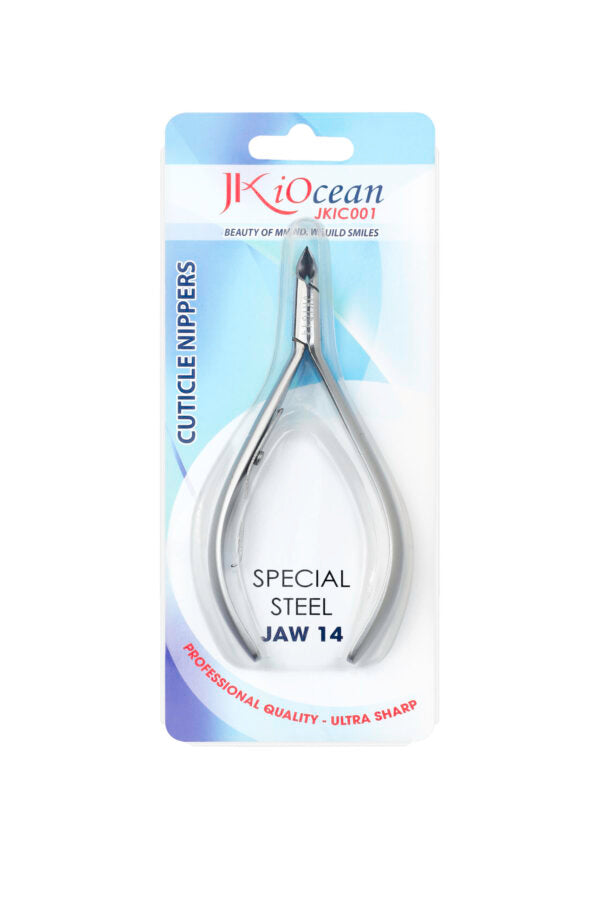 JKIOCEAN JKIC001 CUTICLE NIPPER - JAW 14 Single Round