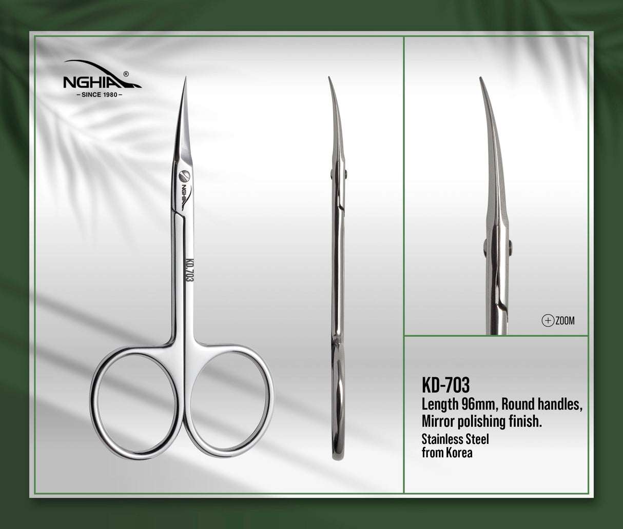 NGHIA | KD. 703 - CUTICLE SCISSORS