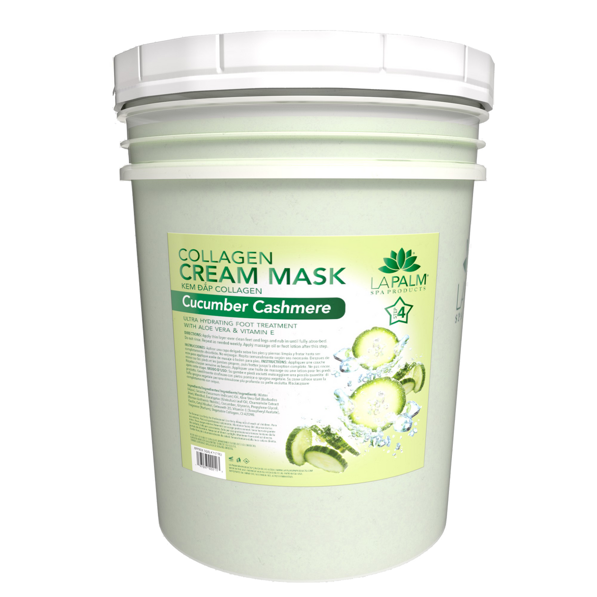 LAPALM | CREAM MASK | CUCUMBER (5GAL)