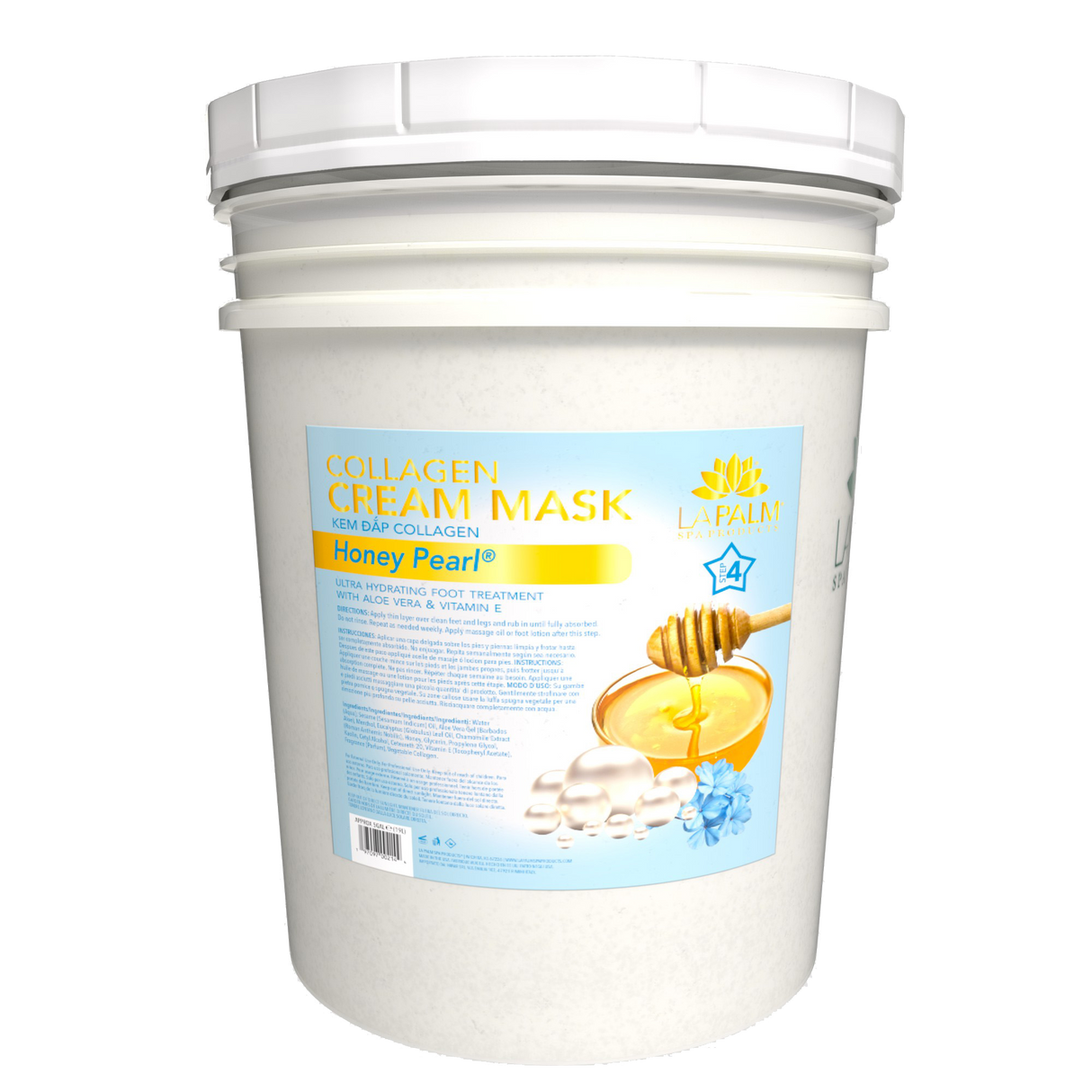 LAPALM | CREAM MASK | HONEY PEARL (5GAL)