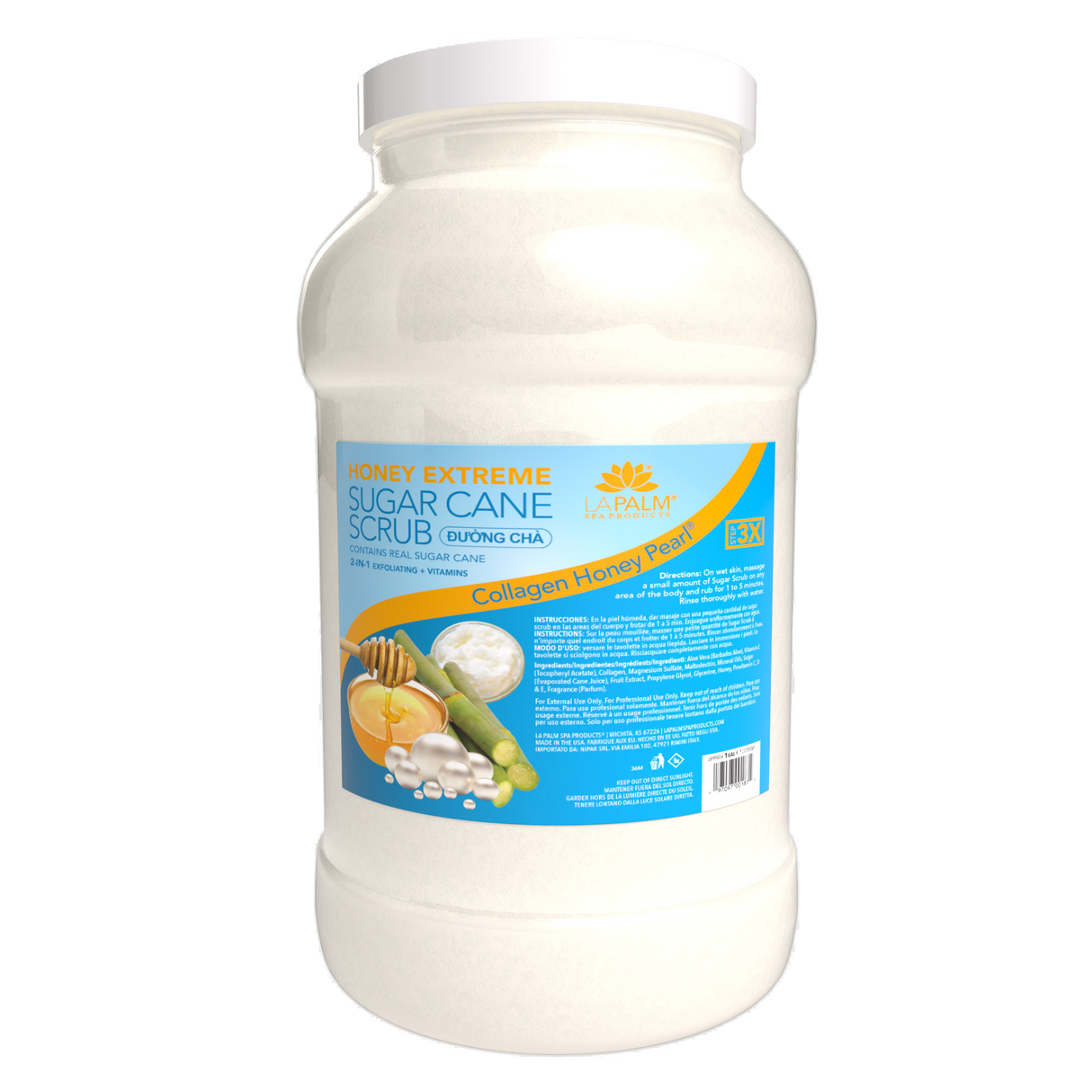 LAPALM | EXTREME SCRUB | HONEY PEARL (1GAL)