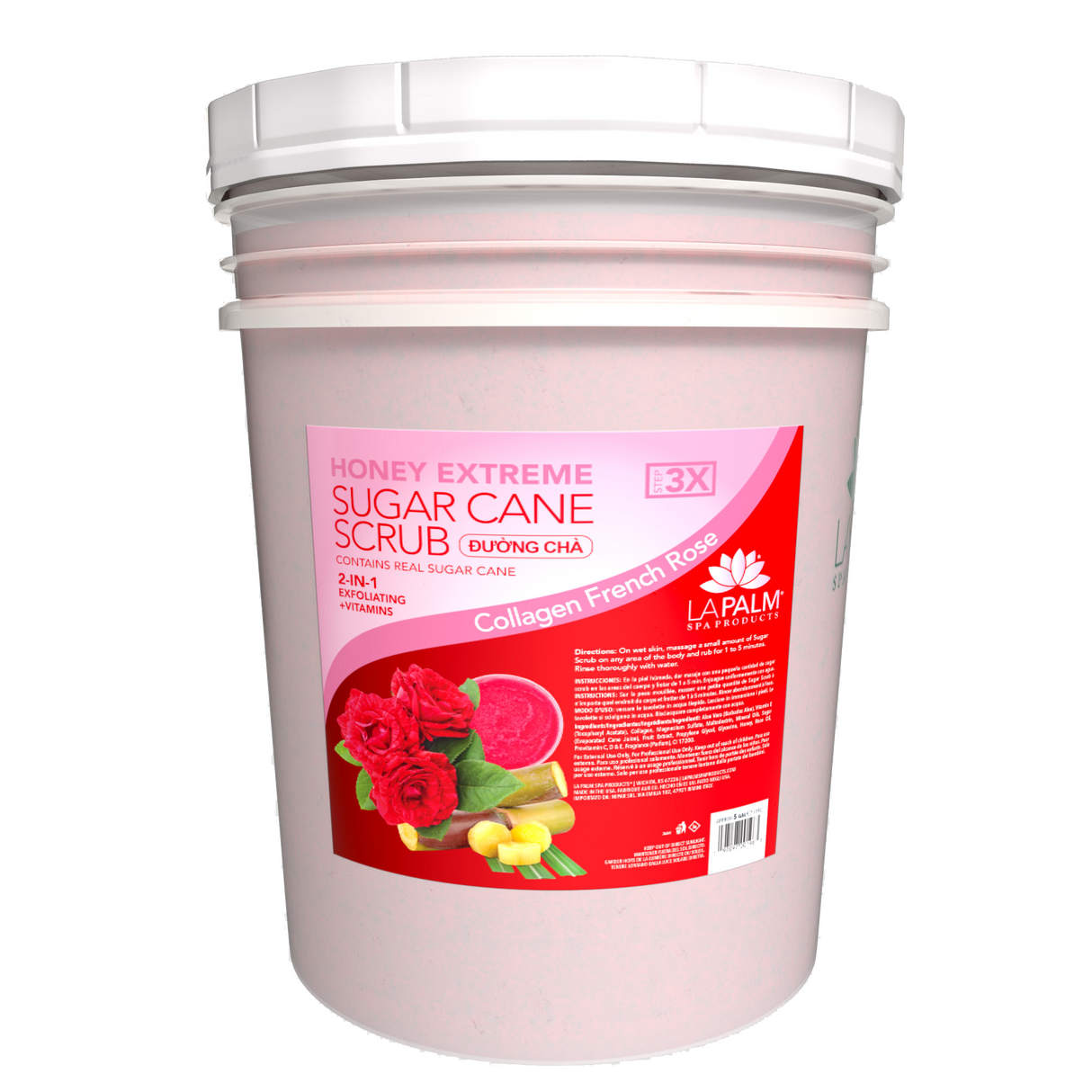 LAPALM | EXTREME SCRUB | FRENCH ROSE (5GAL)