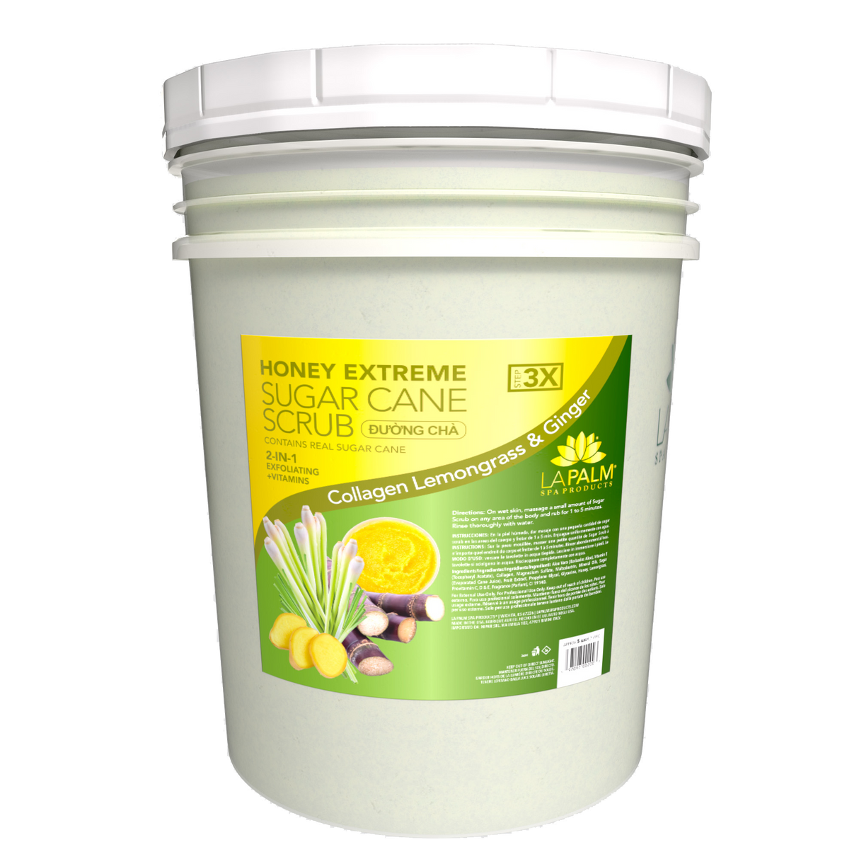 LAPALM | EXTREME SCRUB | LEMONGRASS & GINGER (5GAL)