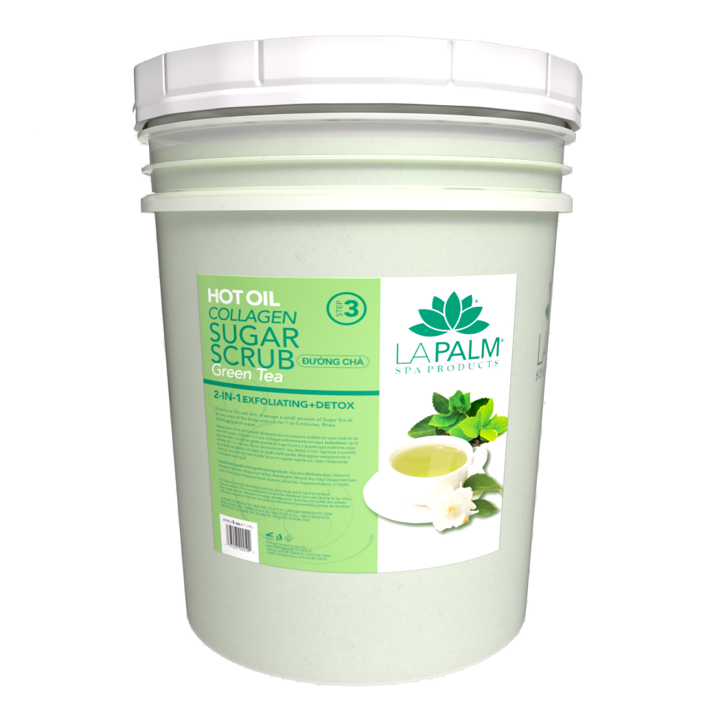 LAPALM | HOT OIL SCRUB | GREEN TEA (5GAL)
