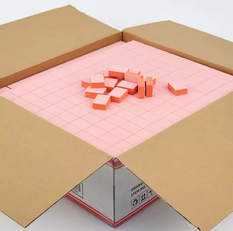 APOLLO | ORANGE MINI BUFFER | CASE OF 1500 PCS