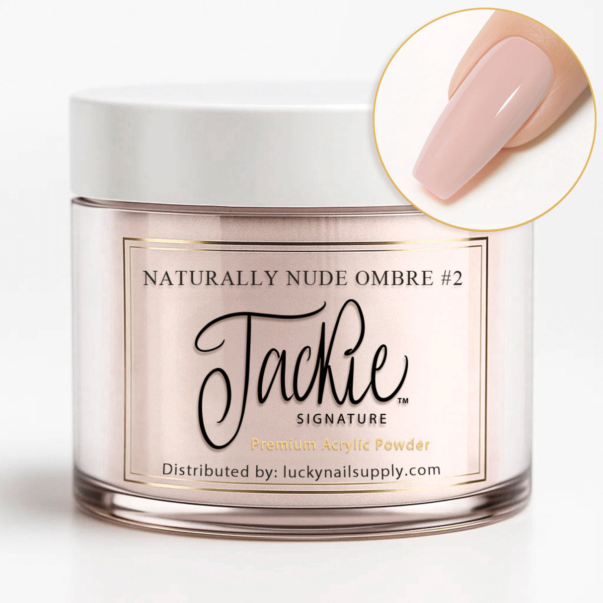 JACKIE SIGNATURE | OMBRE POWDER COLLECTION - #2 NATURALLY NUDE OMBRE