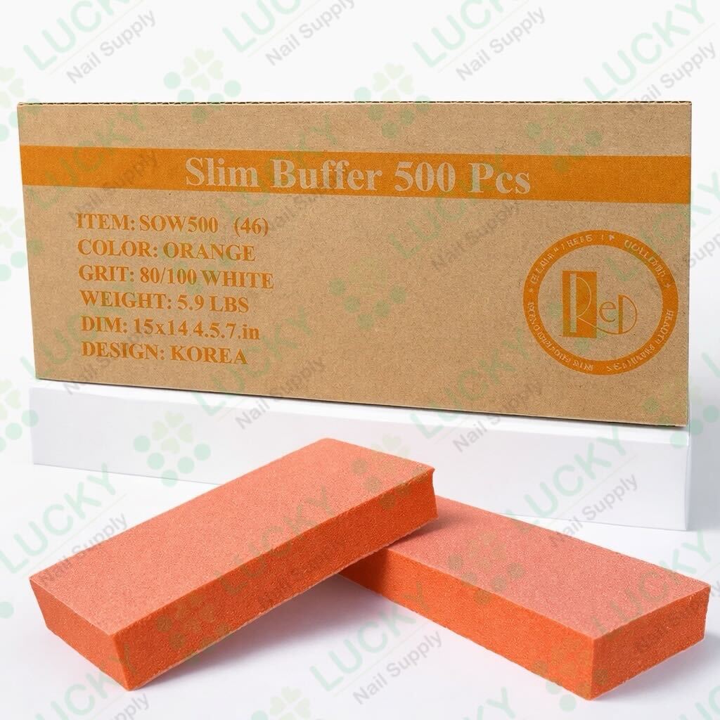 RED | ORANGE SLIM BUFFER | Case of 500