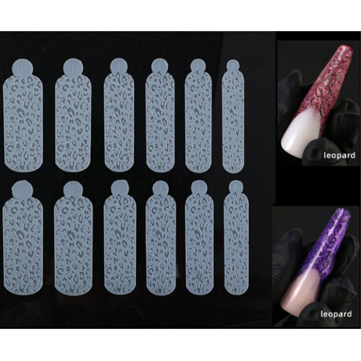 NAIL ART TOOL | 3D SILICON MOLD SLICES TOOLS