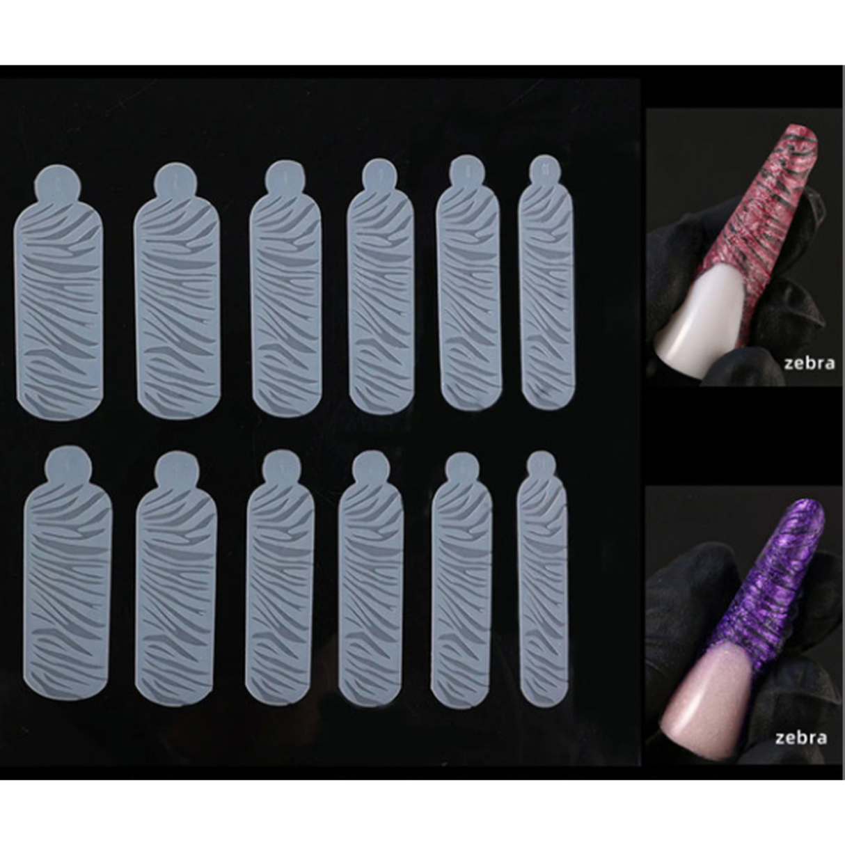 NAIL ART TOOL | 3D SILICON MOLD SLICES TOOLS