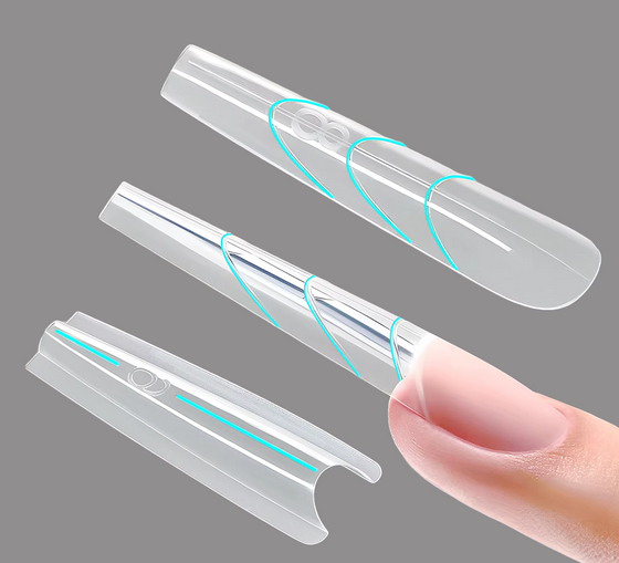 DUAL FORM | SANDWICH NAIL EXTENTION