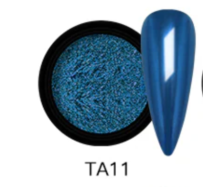 CHROME NAIL ART - DARK BLUE (TA11)