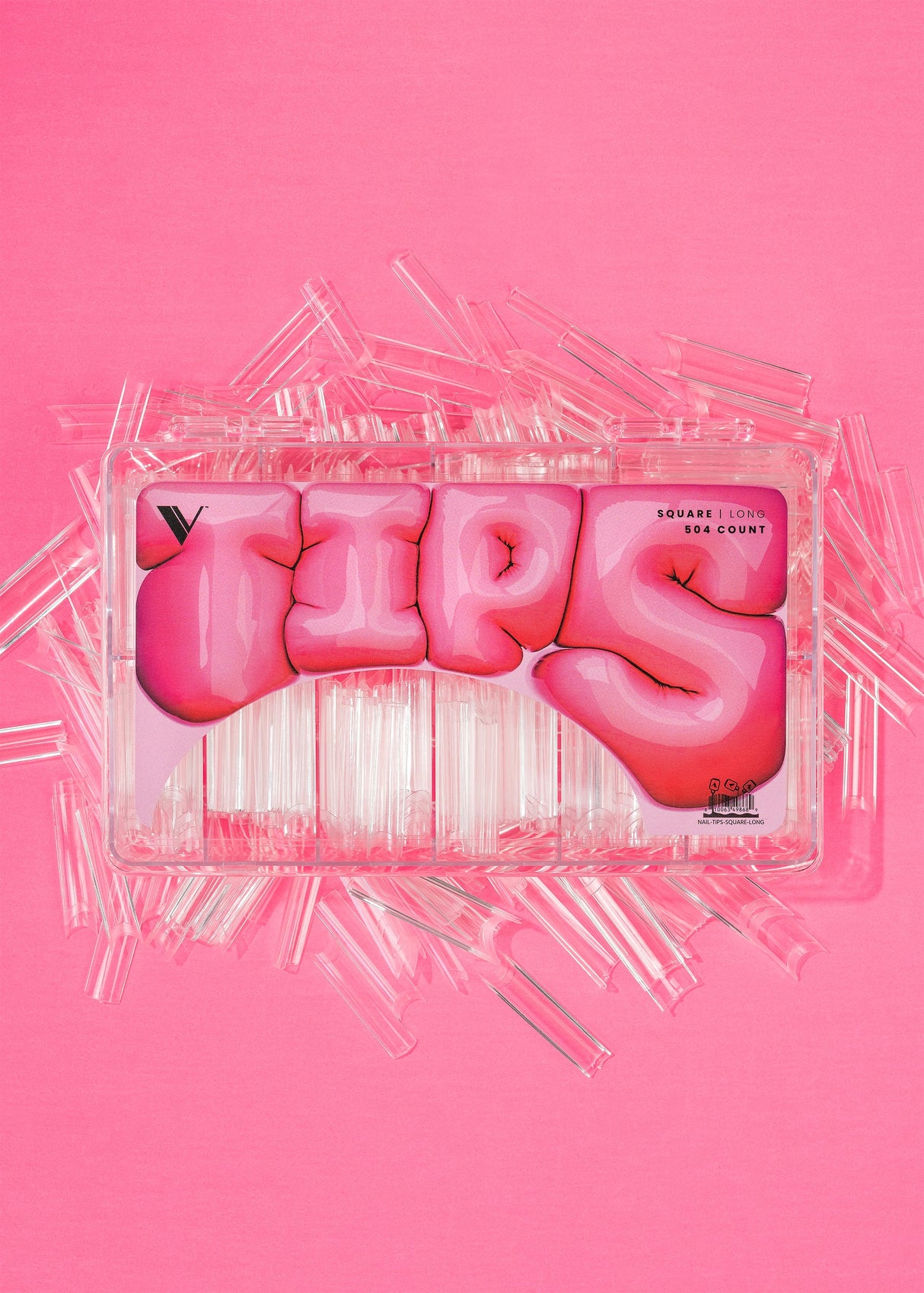 VALENTINO | NAIL TIPS - SQUARE LONG