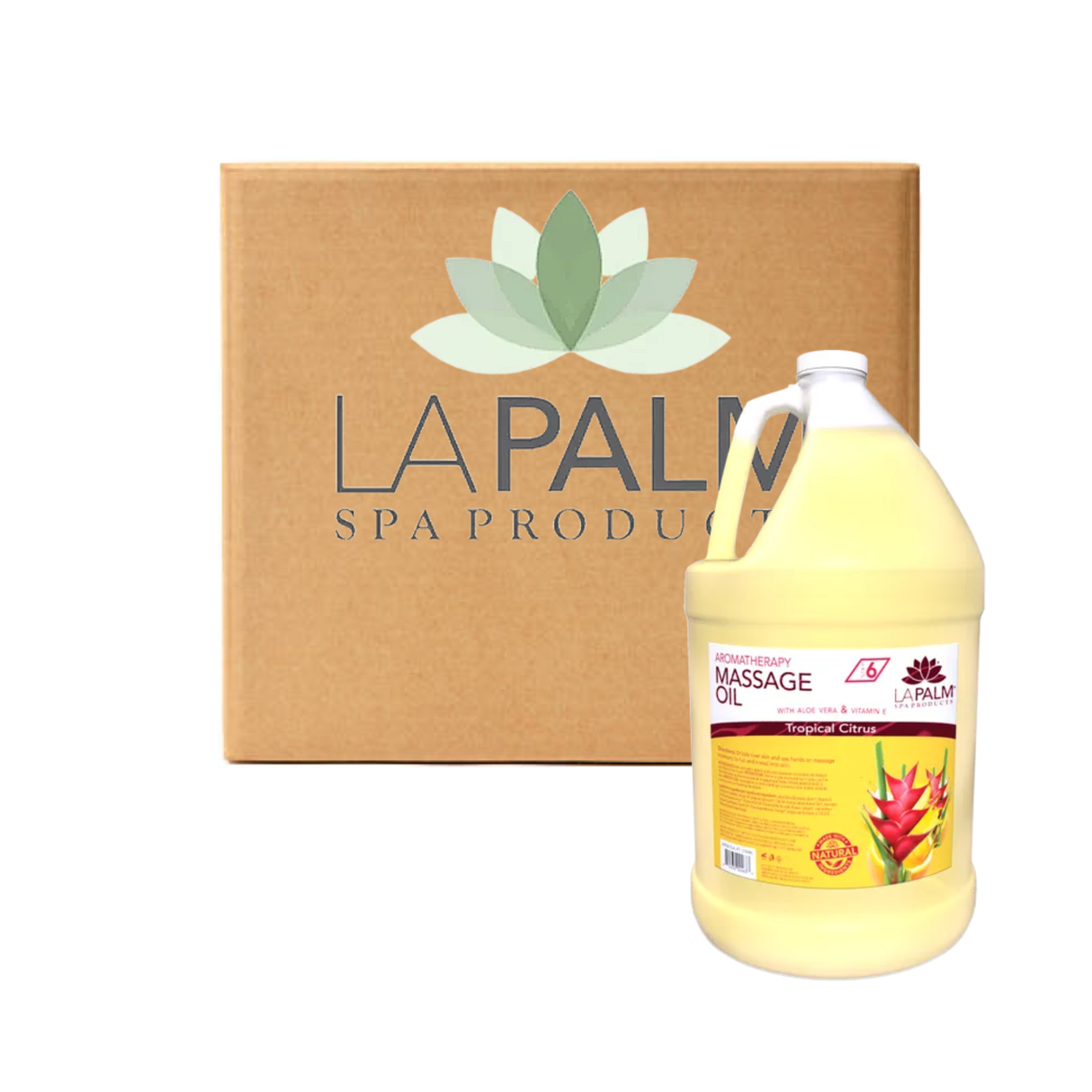 LAPALM | MASSAGE OIL | TROPICAL CITRUS