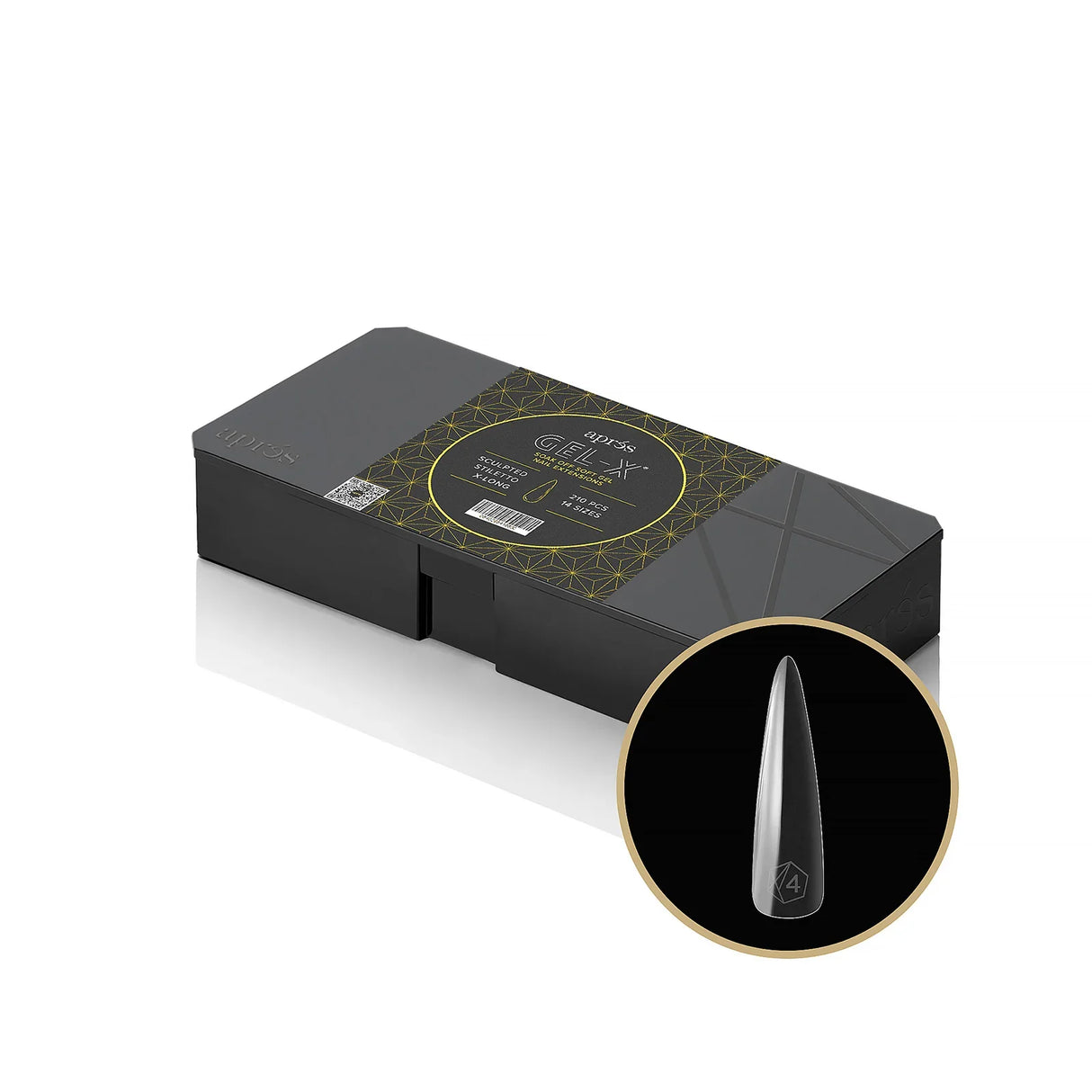 APRES - GEL X SCULPTED STILETTO TIPS - 600 PCS