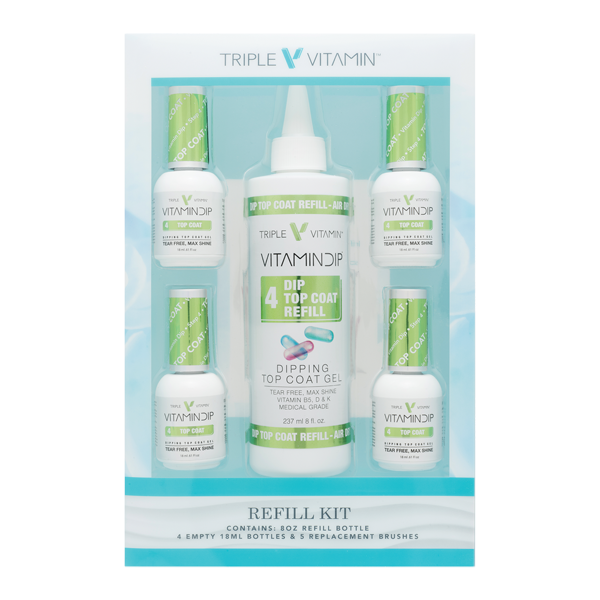 VITAMIN | FOUNDATION | #4 TOP COAT (Refill 8oz)