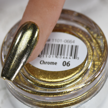 CRE8TION | #06 GOLD CHROME NAIL ART EFFECT - 1G