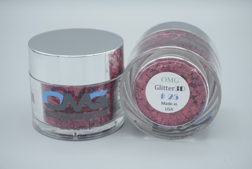NAIL LOOSE 3D GLITTER JAR - #025