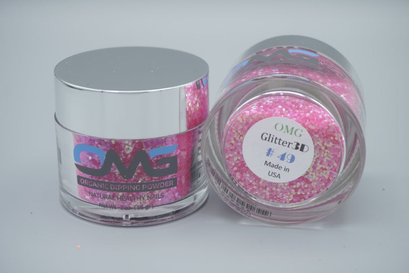 NAIL LOOSE 3D GLITTER JAR - #049