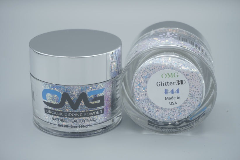 NAIL LOOSE 3D GLITTER JAR - #044
