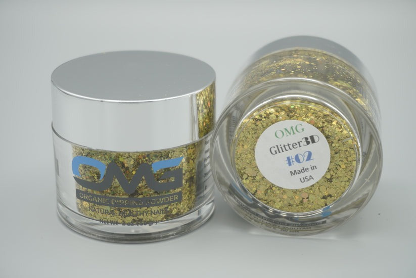 NAIL LOOSE 3D GLITTER JAR - #002