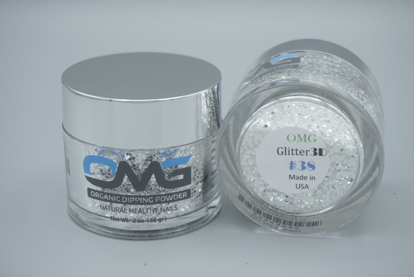 NAIL LOOSE 3D GLITTER JAR - #038