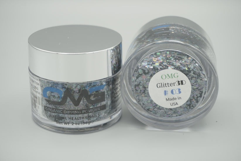 NAIL LOOSE 3D GLITTER JAR - #003