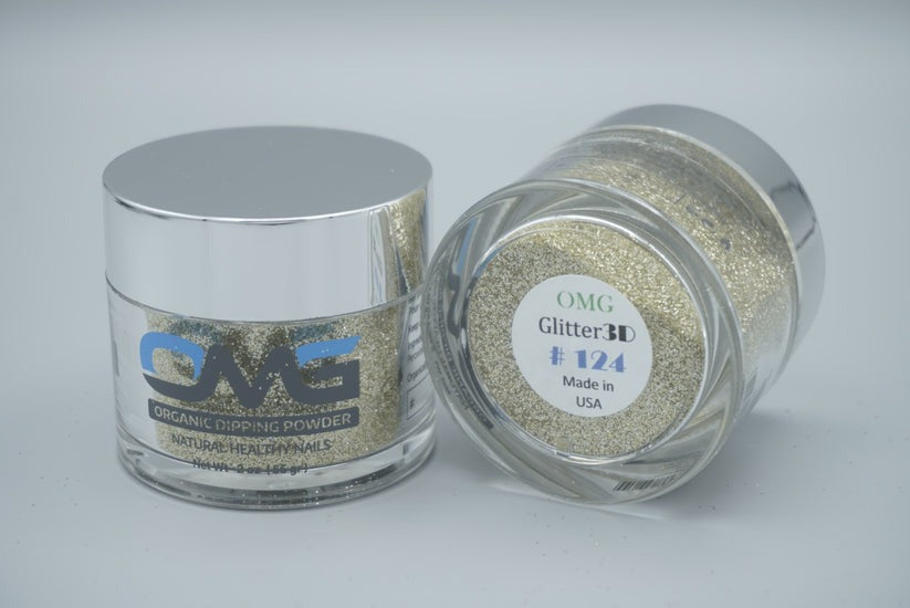 NAIL LOOSE 3D GLITTER JAR - #124
