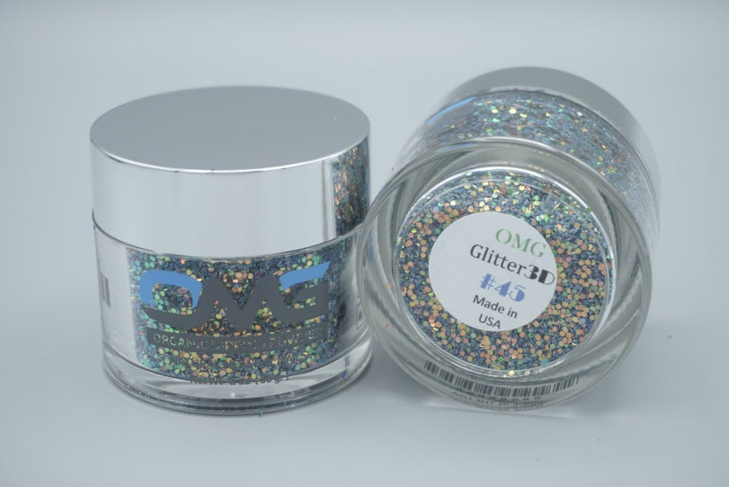 NAIL LOOSE 3D GLITTER JAR - #045