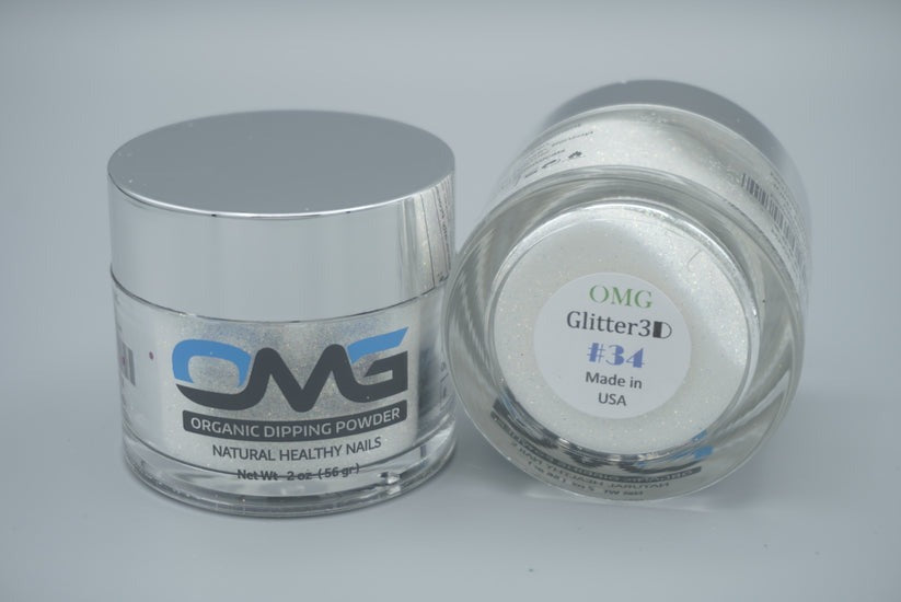 NAIL LOOSE 3D GLITTER JAR - #034